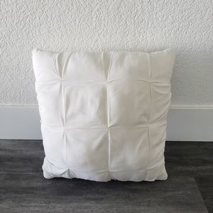 White Detailed S.L. Fashions Pillow
